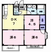 エルディム反田B棟の間取り画像