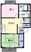 シティハイツ西本Aの間取り画像