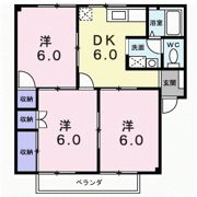 ハイツルーラルⅠの間取り画像