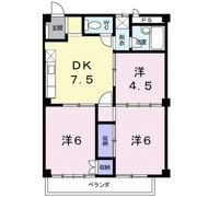 ドミール石田Ⅱの間取り画像