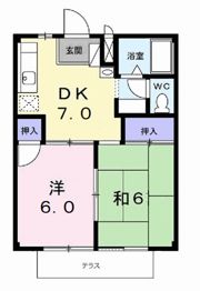 コーポ・ミッシェルの間取り画像