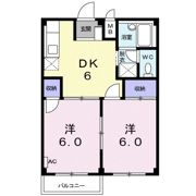 エクセレント外渕Cの間取り画像