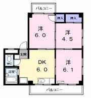 コーポラス慶の間取り画像