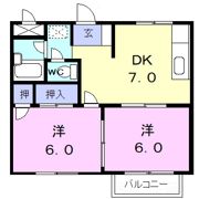 シティハイツ源Ⅱの間取り画像