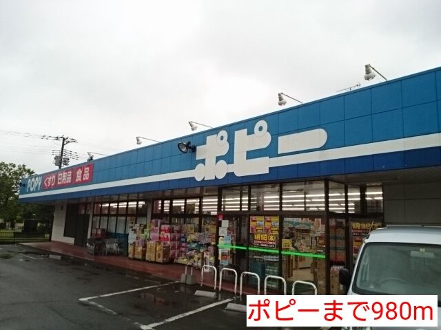 近くのポピーまで980m（徒歩13分）