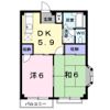 エルディム岡崎の間取り画像