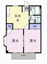 シティハイツ鳥谷の間取り画像