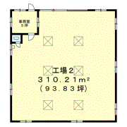 東田中松本 工場Ⅱの間取り画像