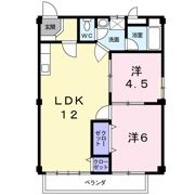 あらきコーポBの間取り画像