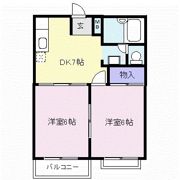 エルディム古沢の間取り画像
