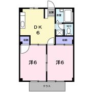 シティハイツ高木Aの間取り画像