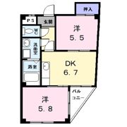 アベニュー中村の間取り画像