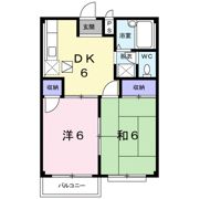 フェルド中居の間取り画像