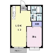 フェルド中居の間取り画像