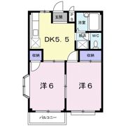 コーポみなみの間取り画像