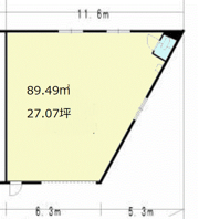 私部西1丁目倉庫の間取り画像