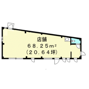 志度店舗1の間取り画像