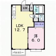 トマトハイツAの間取り画像