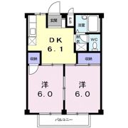 ハイツタカソノの間取り画像