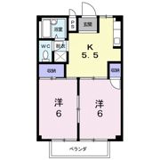 パレスインビレッヂの間取り画像