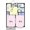 ホワイトルーム飯村Bの間取り画像