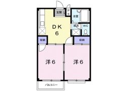 エルディム大竹Ⅱの間取り画像