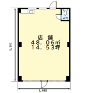 パルシャス21Bの間取り画像