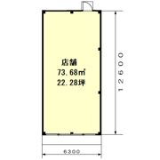野里店舗Bの間取り画像