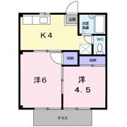 シティハイツ神辺の間取り画像