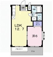 エルディム屋島の間取り画像