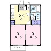 エルディム篠崎の間取り画像