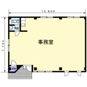 南江島町事務所の間取り画像