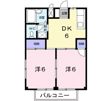 メゾンサカエの間取り画像