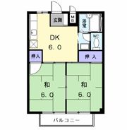 アネックス新町の間取り画像
