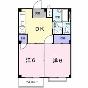ランベール ハイツの間取り画像