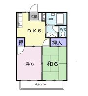 シティハイツ妹尾Cの間取り画像