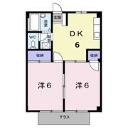 シティハイツさとうAの間取り画像