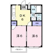 エルディム倉敷Aの間取り画像