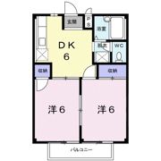 シャルマンAの間取り画像