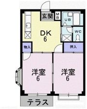 エルディム田口Cの間取り画像