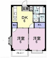 エルディム田口Cの間取り画像