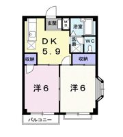 エルディム小久保の間取り画像