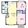 グリーンハイツ塚崎Aの間取り画像