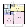 シティハイツ田辺の間取り画像