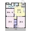 シティハイツ川島A棟の間取り画像