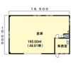 筑紫野市二日市南2丁目倉庫の間取り画像