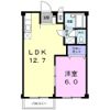 エルディム西塚Bの間取り画像