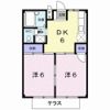 シティハイツ東川Aの間取り画像