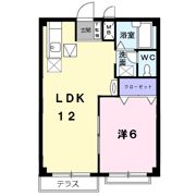 エルディム高橋の間取り画像