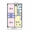 コーポ蘭の間取り画像